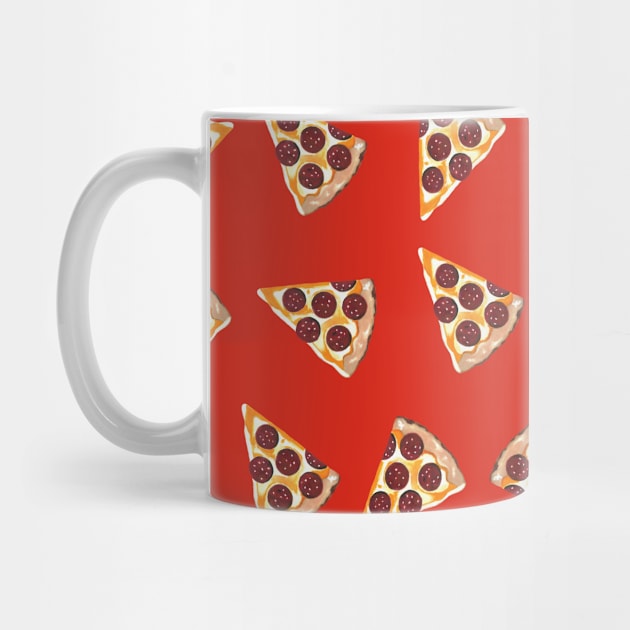 PIZZA Slice Red by SartorisArt1